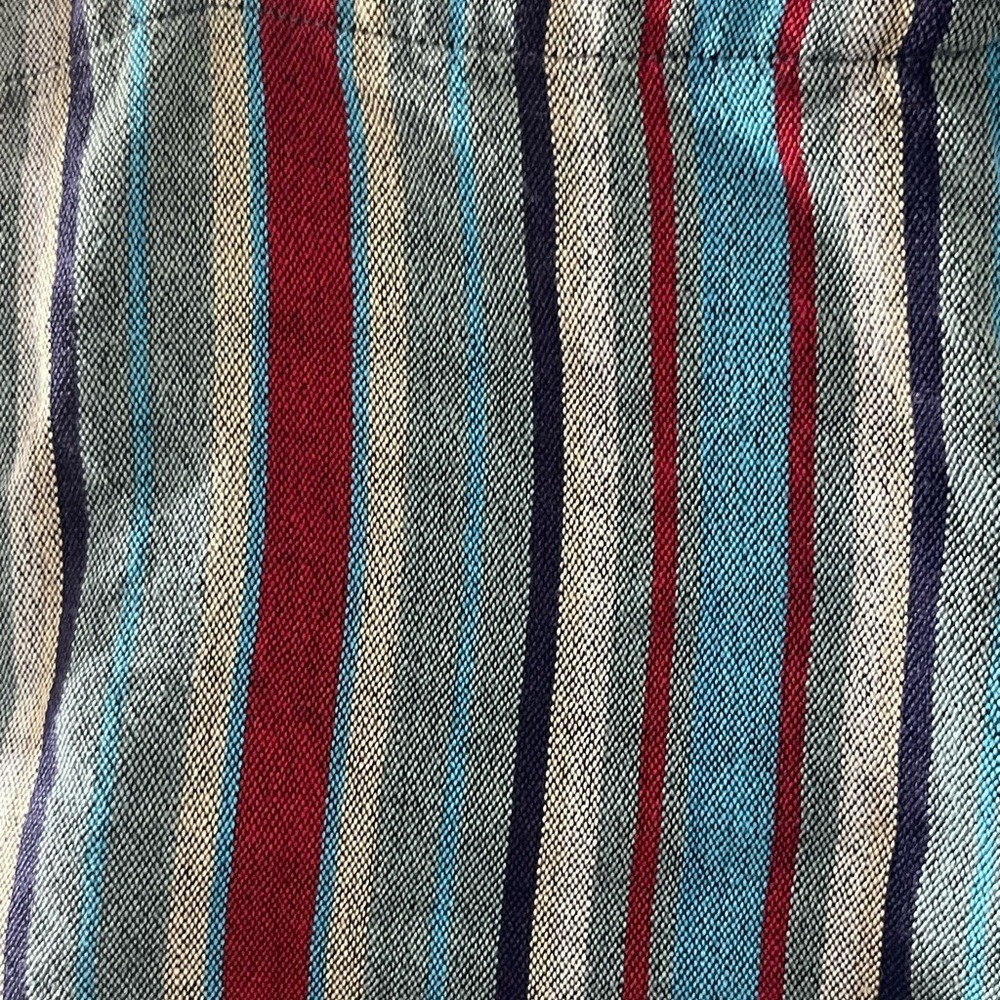 Rancho Especial Women's Festive Striped Multicolor Women's Shorts Size XXL - Picture 5 of 7